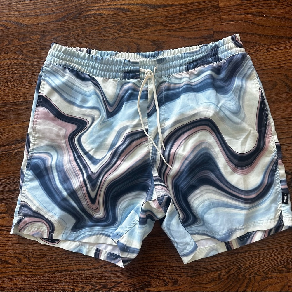 Vans Primary Print Elastic Waist Board Shorts - Picture 5 of 16